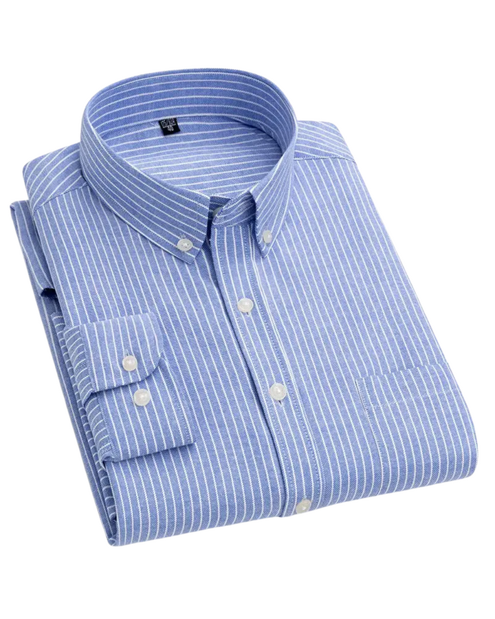 Tristan - Classic Striped Cotton Mens Top