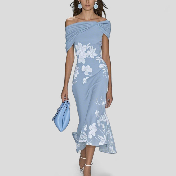 Elspie - Elegant Midi Dress