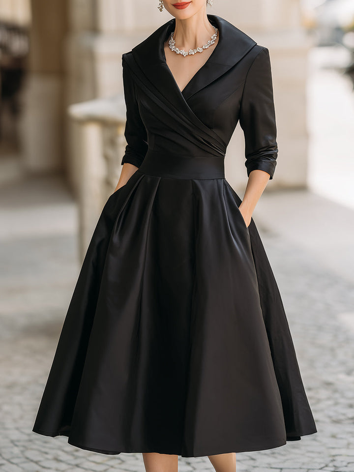 Cressie - Elegant Midi Dress