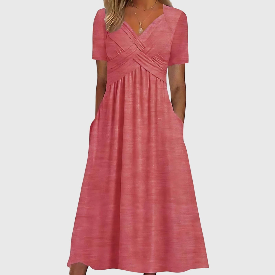 Clea - Midi Dress With Tummy Control