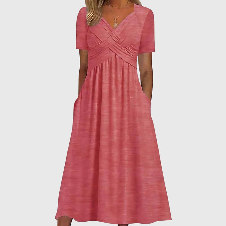 Clea - Midi Dress With Tummy Control