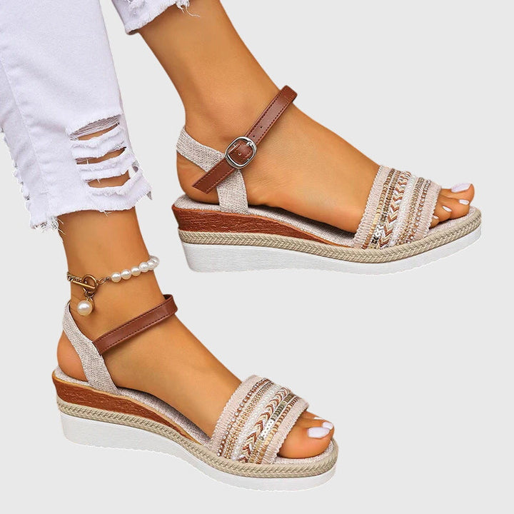 Lilah - Ankle Strap Orthopedic Sandals