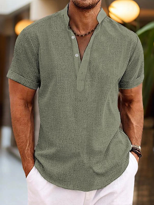 Tom - Casual Short Sleeve Mens Top