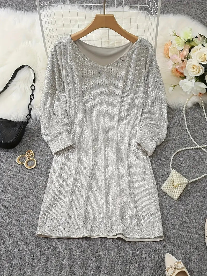 Arianie - Sequin Party Dress