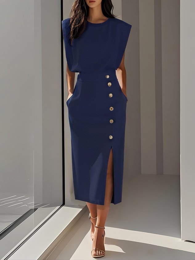 Giuliana | Refined Charm Midi Dress
