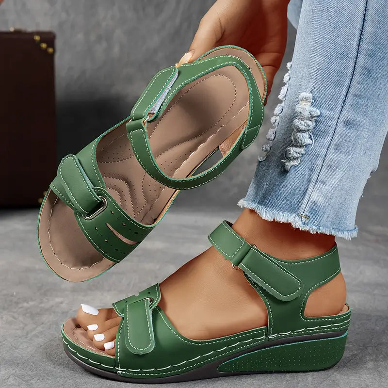 Una - Orthopedic Sandals with Wedge Heel