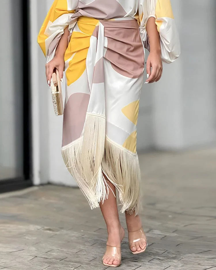 Caterina | Modern Glamour Midi Dress