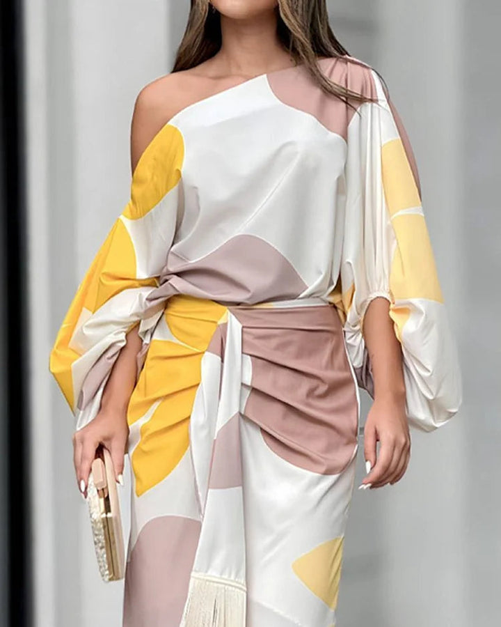 Caterina | Modern Glamour Midi Dress