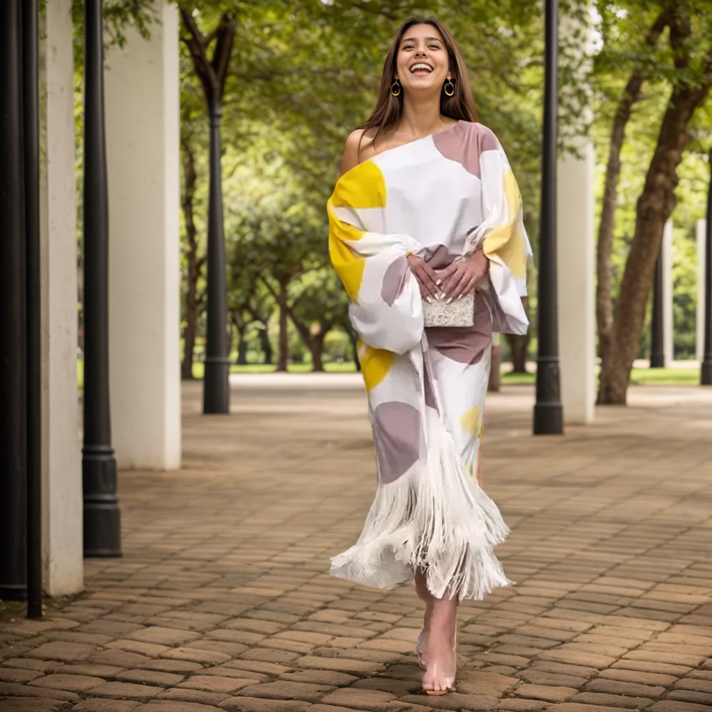 Caterina | Modern Glamour Midi Dress