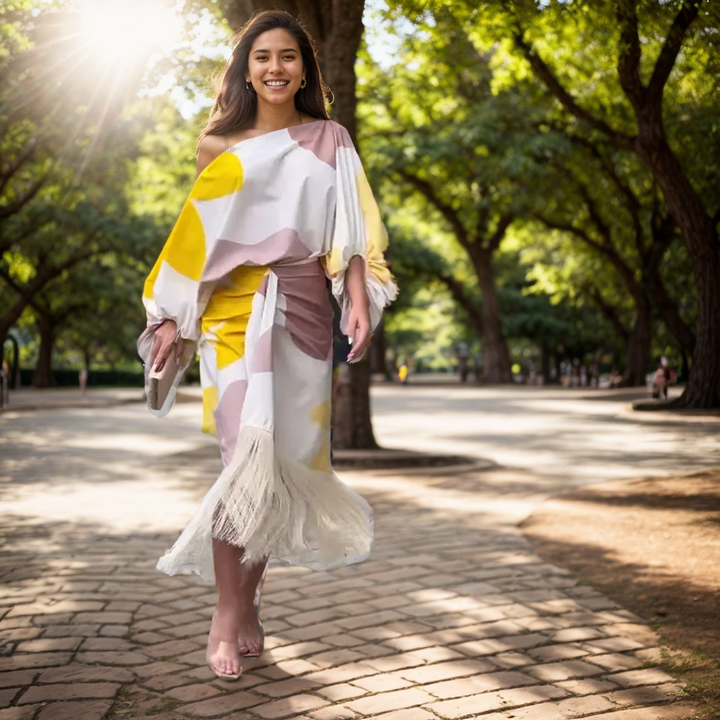 Caterina | Modern Glamour Midi Dress