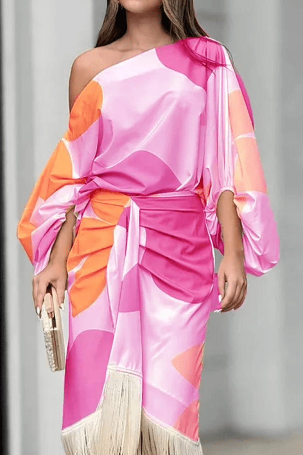 Caterina | Modern Glamour Midi Dress