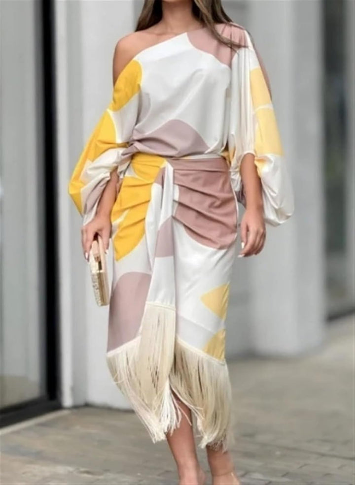 Caterina | Modern Glamour Midi Dress