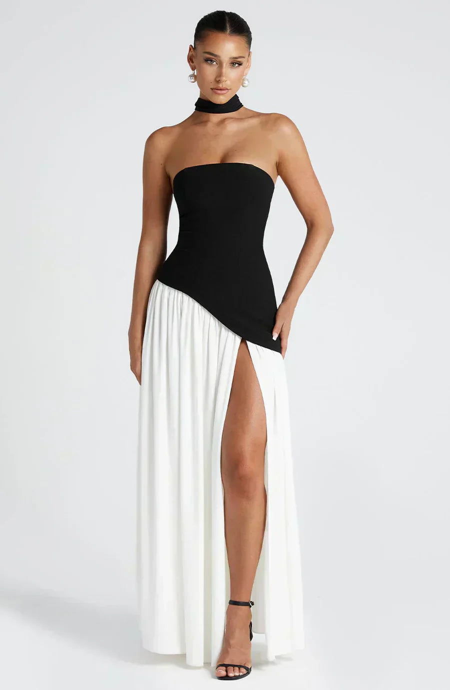 Dulcie - Elegant Wedding Guest Asymmetric Dress