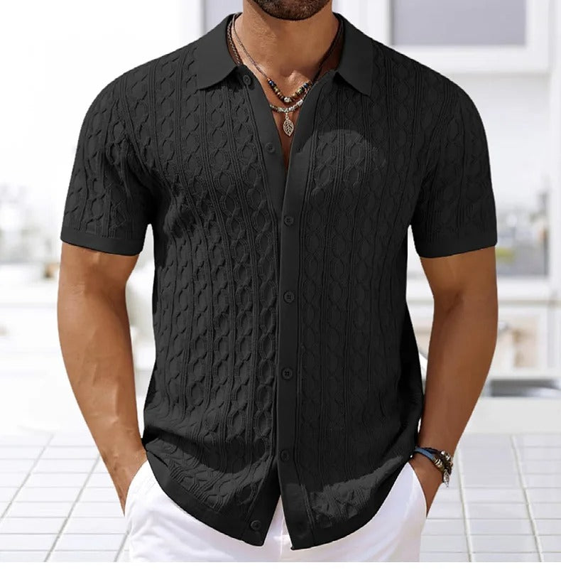 James | Refined Texture Men's Shirt