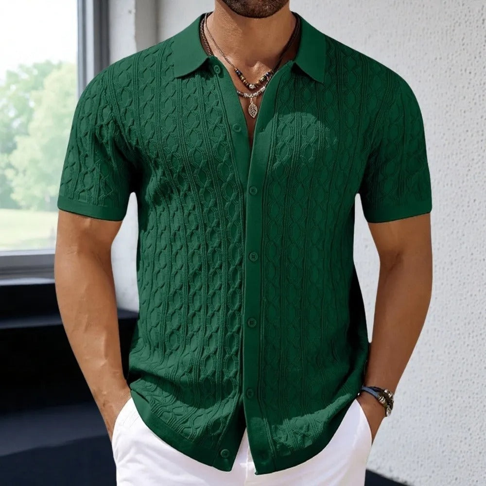 James | Refined Texture Men's Shirt
