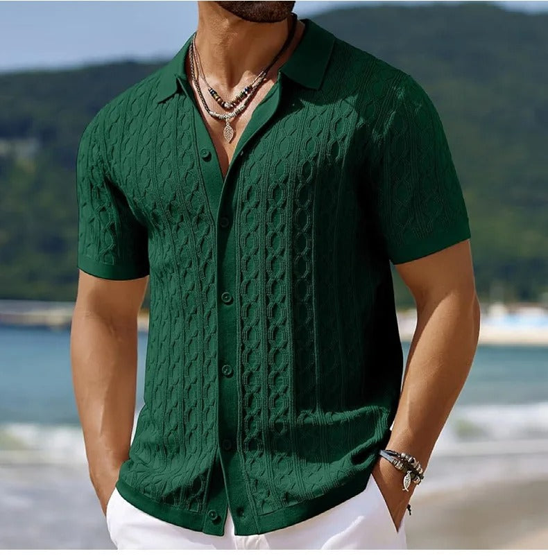 James | Refined Texture Men's Shirt