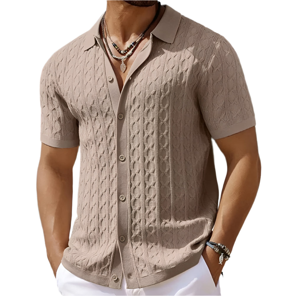 James | Refined Texture Men's Shirt