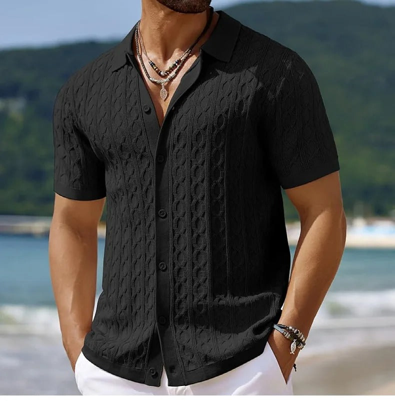 James | Refined Texture Men's Shirt