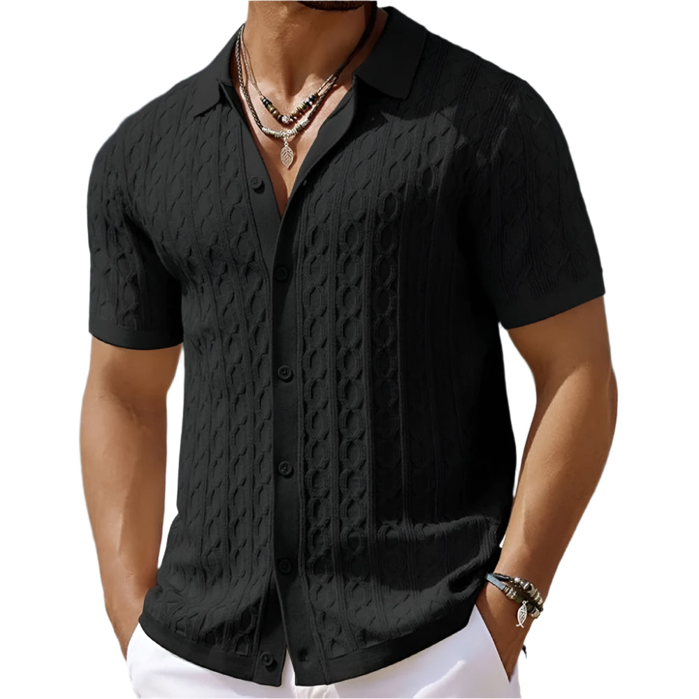 James | Refined Texture Men's Shirt