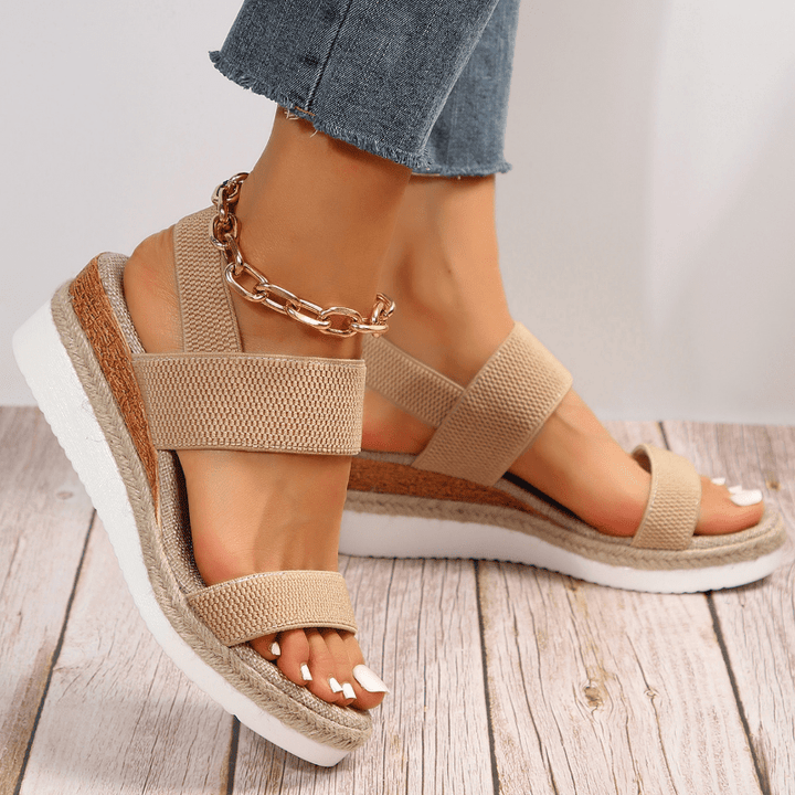 Harlowe - Orthopedic Platform Sandals