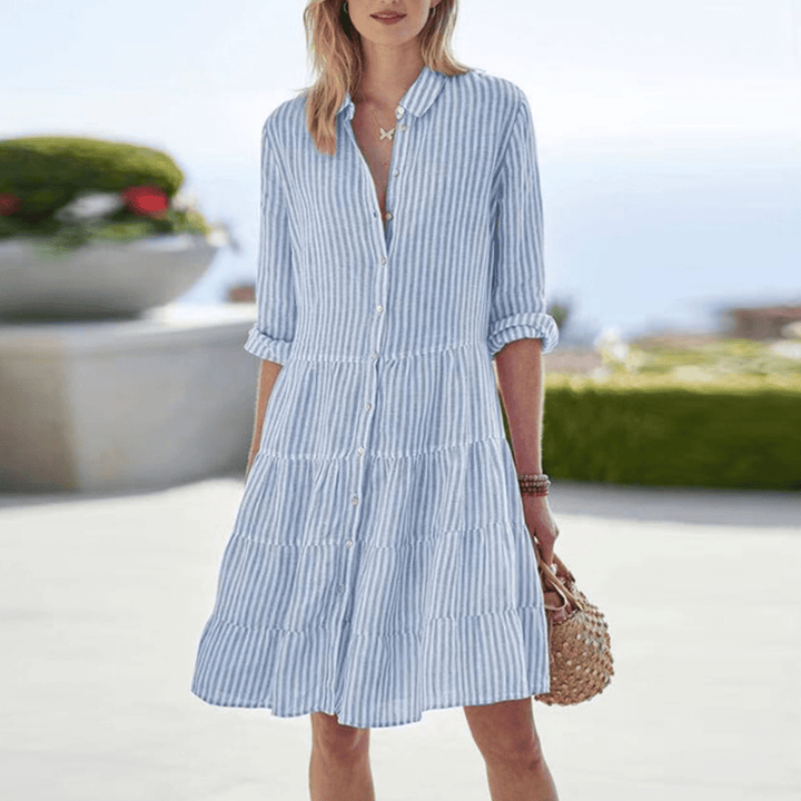 Claribel – Striped Summer Dress