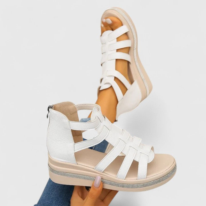 Mira - Glamorous Wedge Orthopedic Sandals