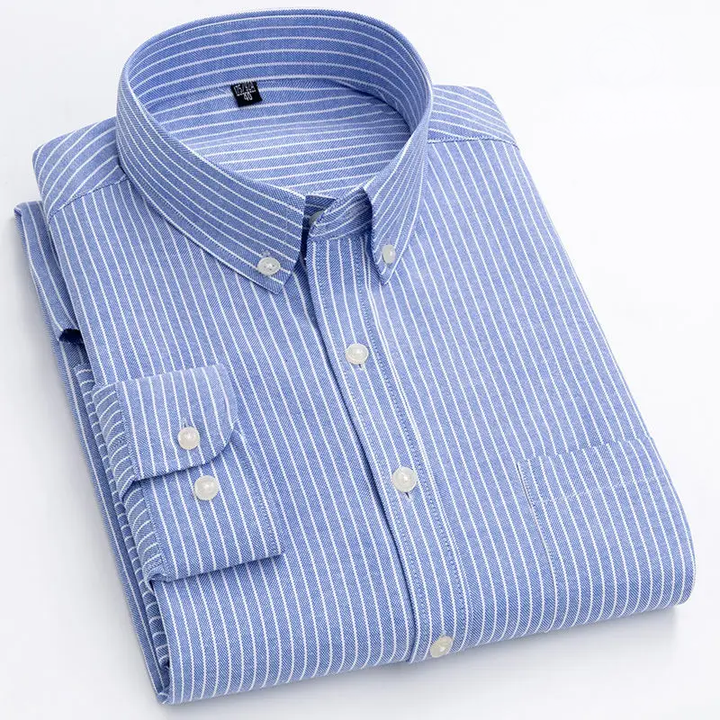 Tristan - Classic Striped Cotton Mens Top