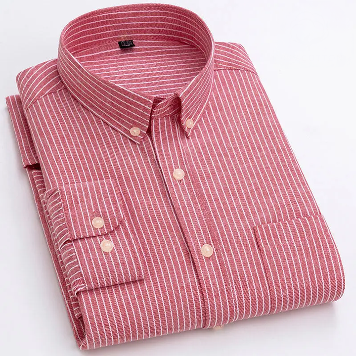 Tristan - Classic Striped Cotton Mens Top