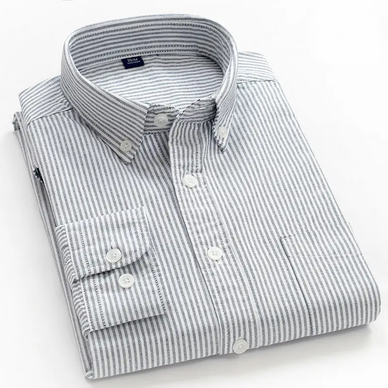 Tristan - Classic Striped Cotton Mens Top
