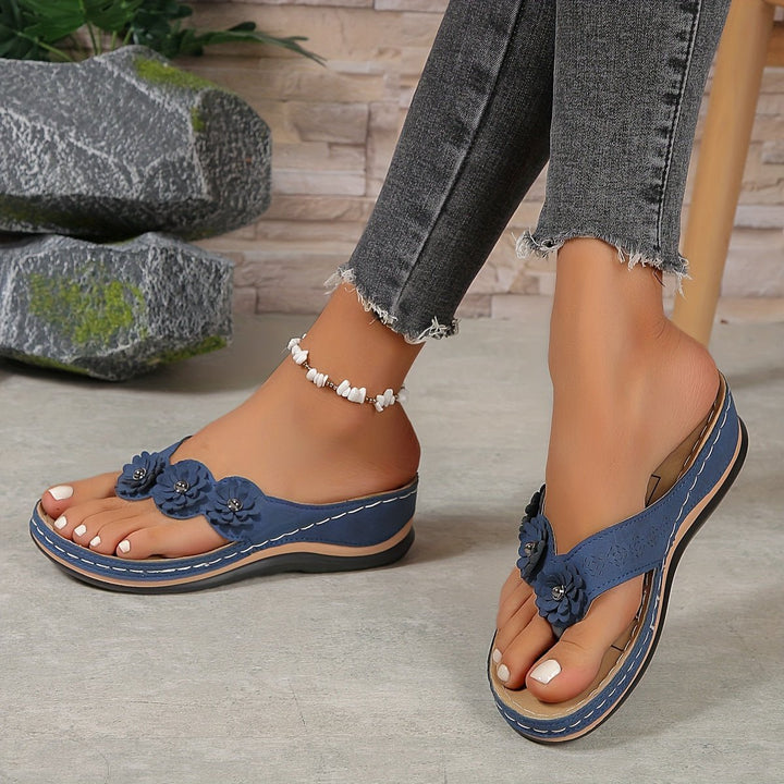Fiorella | Floral Charm Sandals