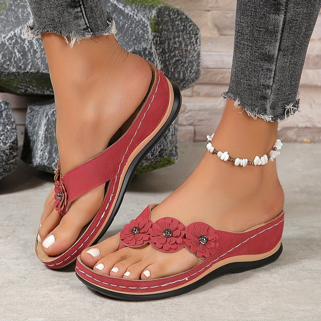 Fiorella | Floral Charm Sandals