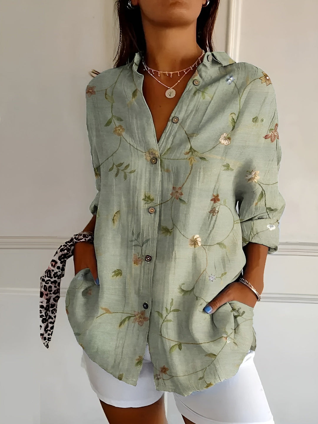 Gemma | Coastal Chic Summer Shirt