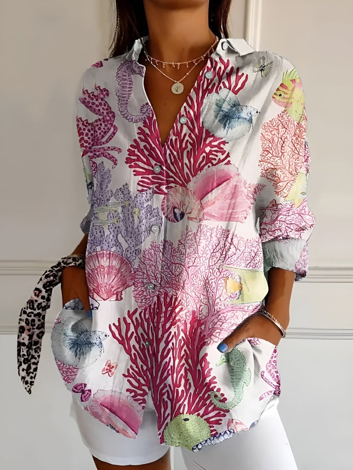 Gemma | Coastal Chic Summer Shirt