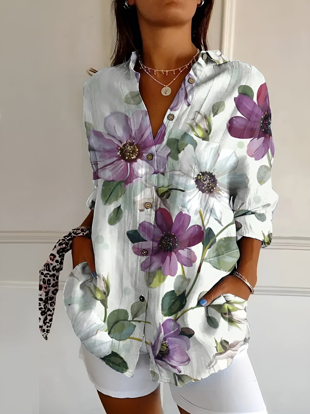 Gemma | Coastal Chic Summer Shirt
