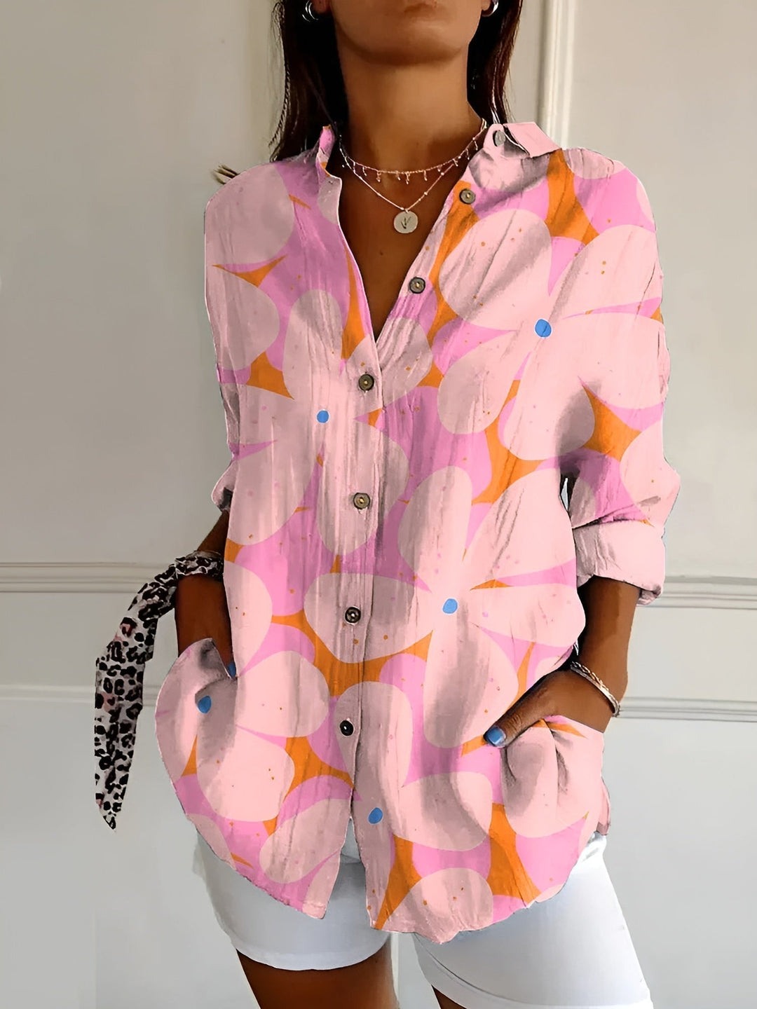Gemma | Coastal Chic Summer Shirt